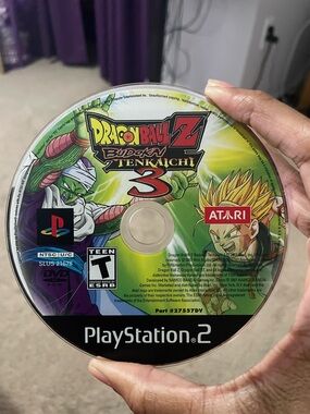 Sony PlayStation 2 Dragon Ball Z Budokai Tenkaichi 3 Disc game